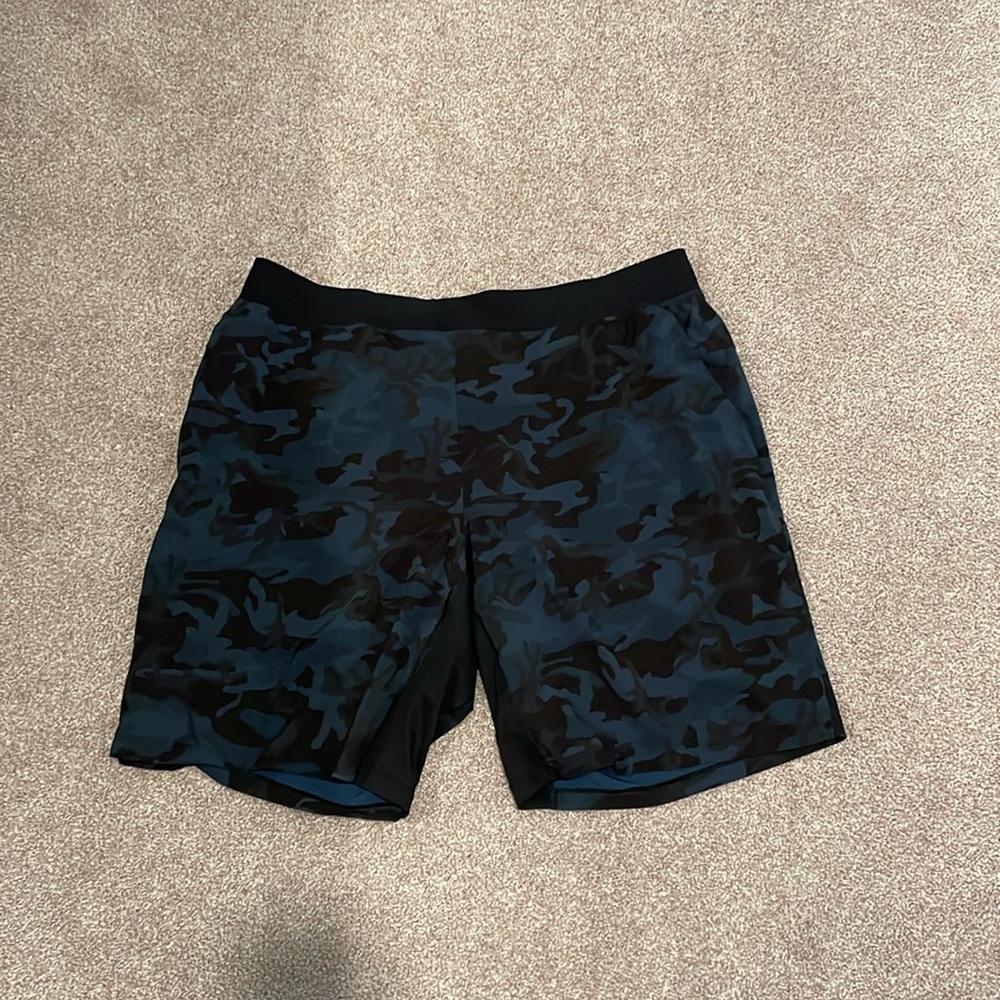 Lulu camo shorts